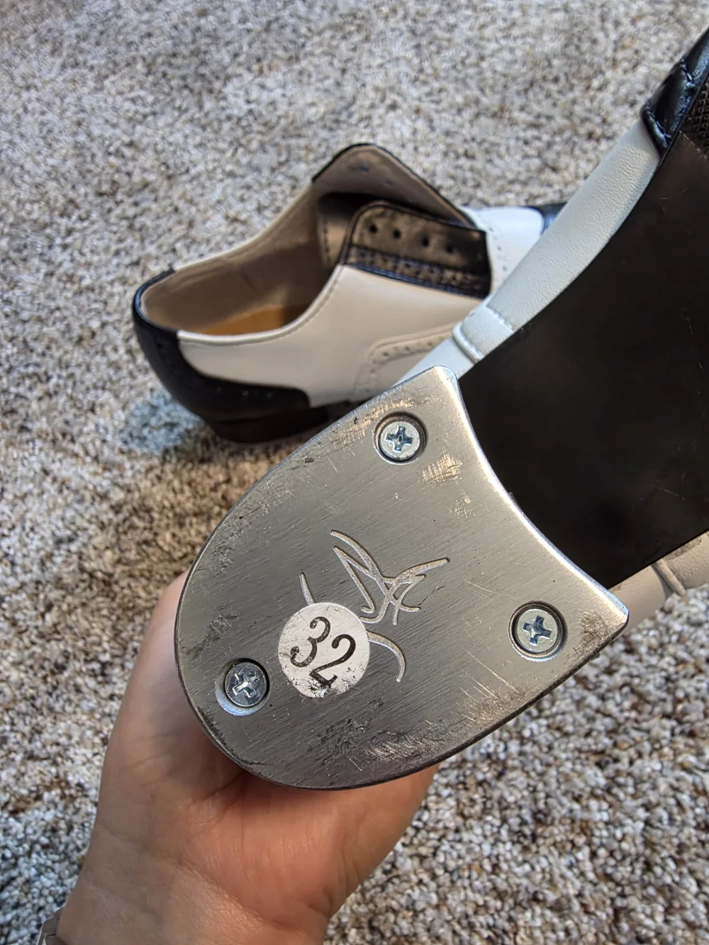 Kid's Saddle Tap Dance Shoe